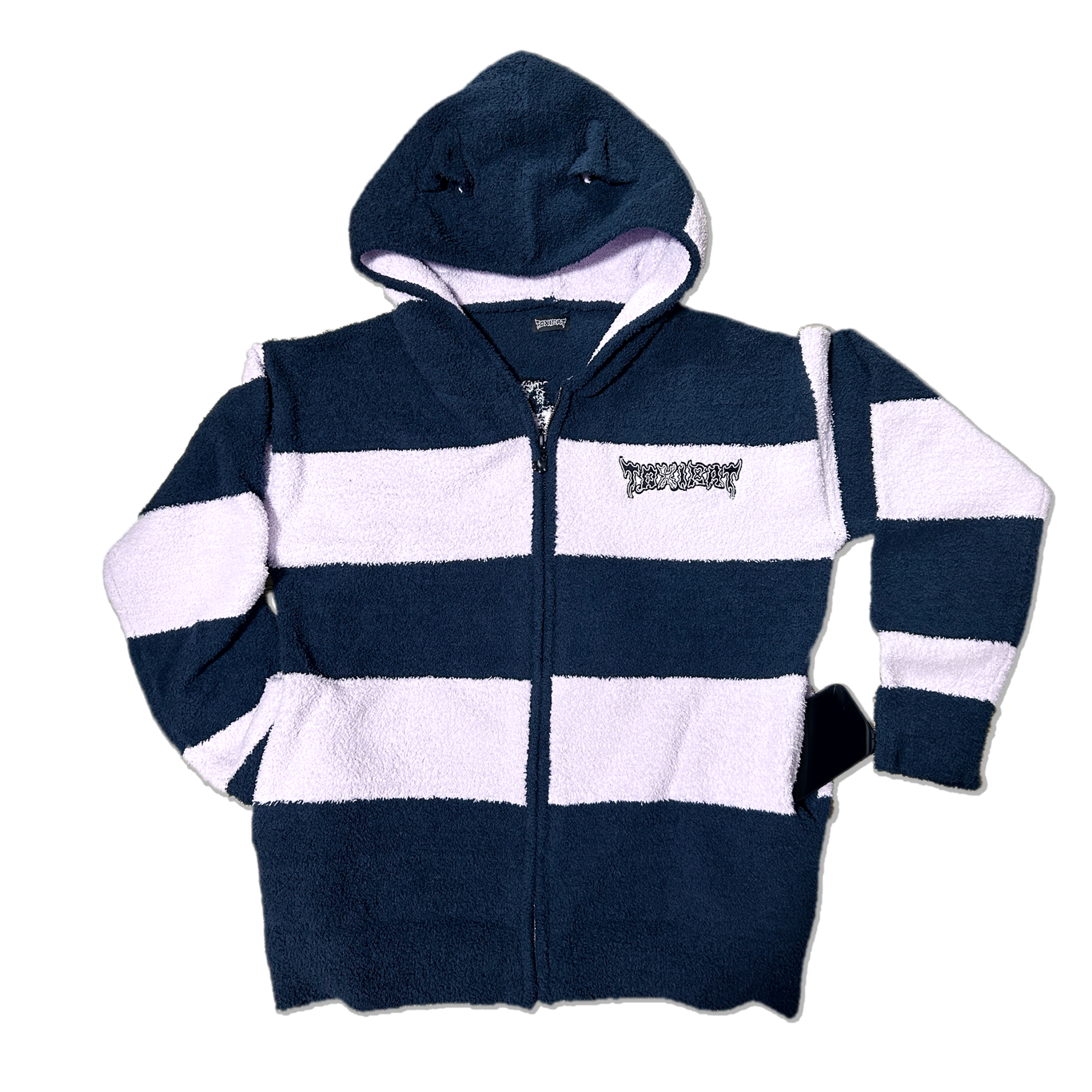 Striped Zip Hoodie GEAR-01T