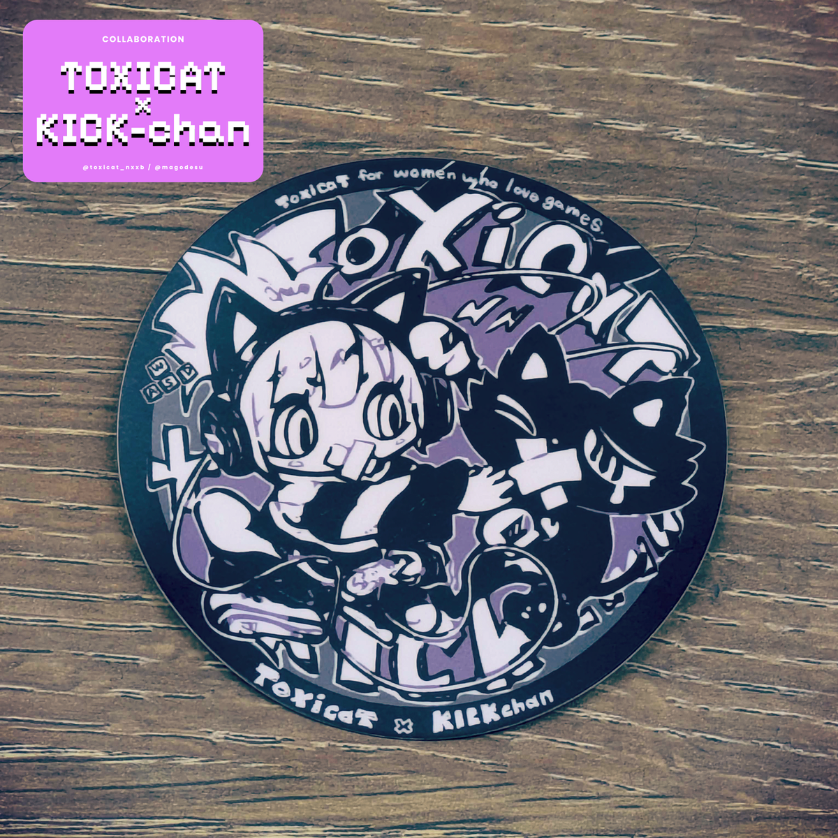ToxicaT × KICK-chan TEE/PPL GEAR-01C