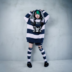 Striped Pullover Hoodie GEAR-01T